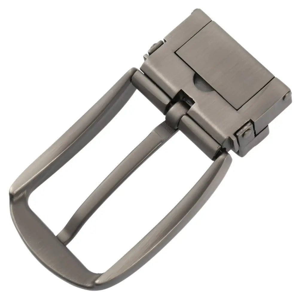 Silver-toned Neal Model Pin Belt Buckle showcased as a stylish accessory for belt buckle enthusiasts
