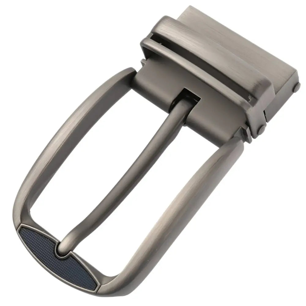 Silver-toned Neal Model Pin Belt Buckle showcasing stylish belt buckle design