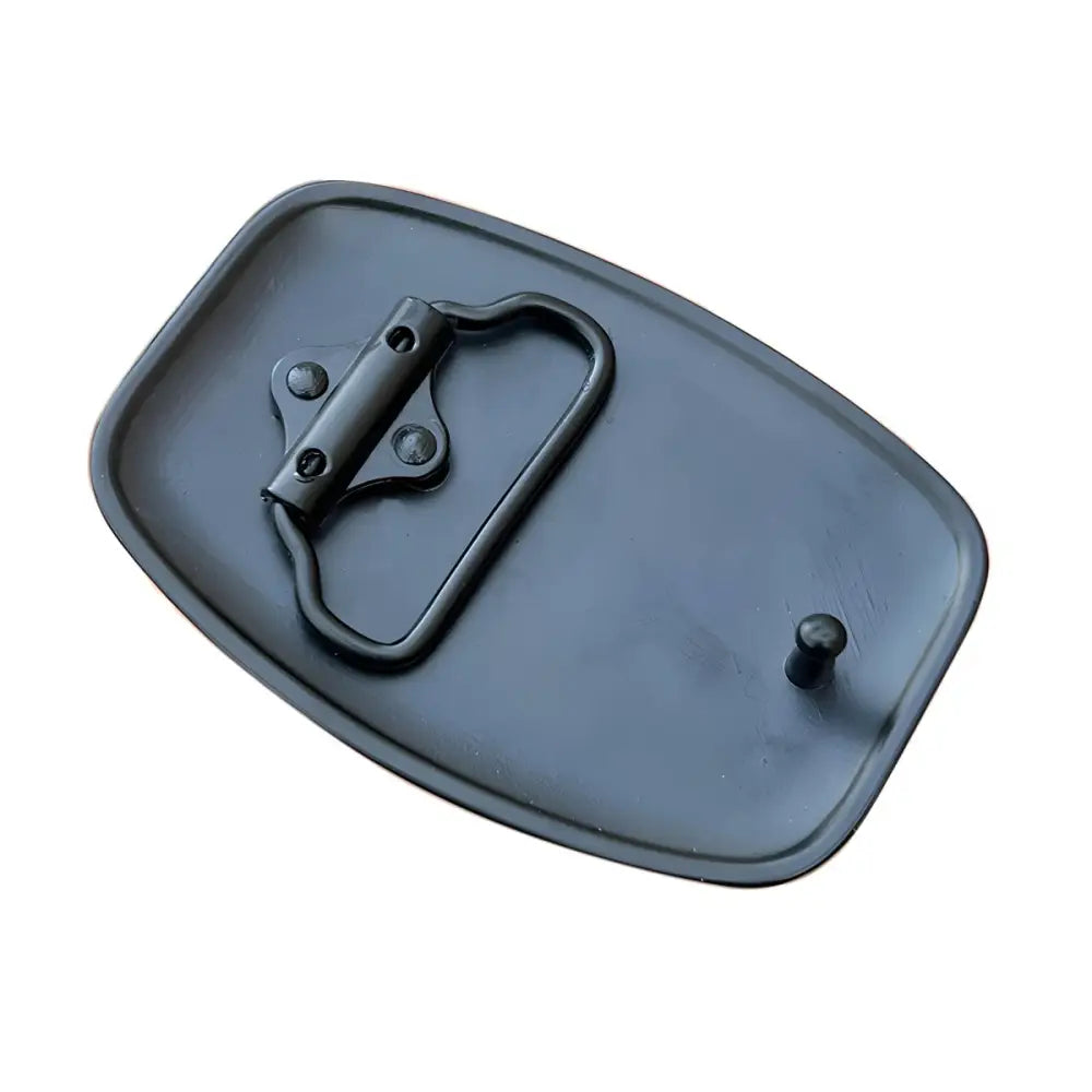 Back of Led Zeppelin Winged Figure Belt Buckle for Led Zeppelin and Hunter Music fans
