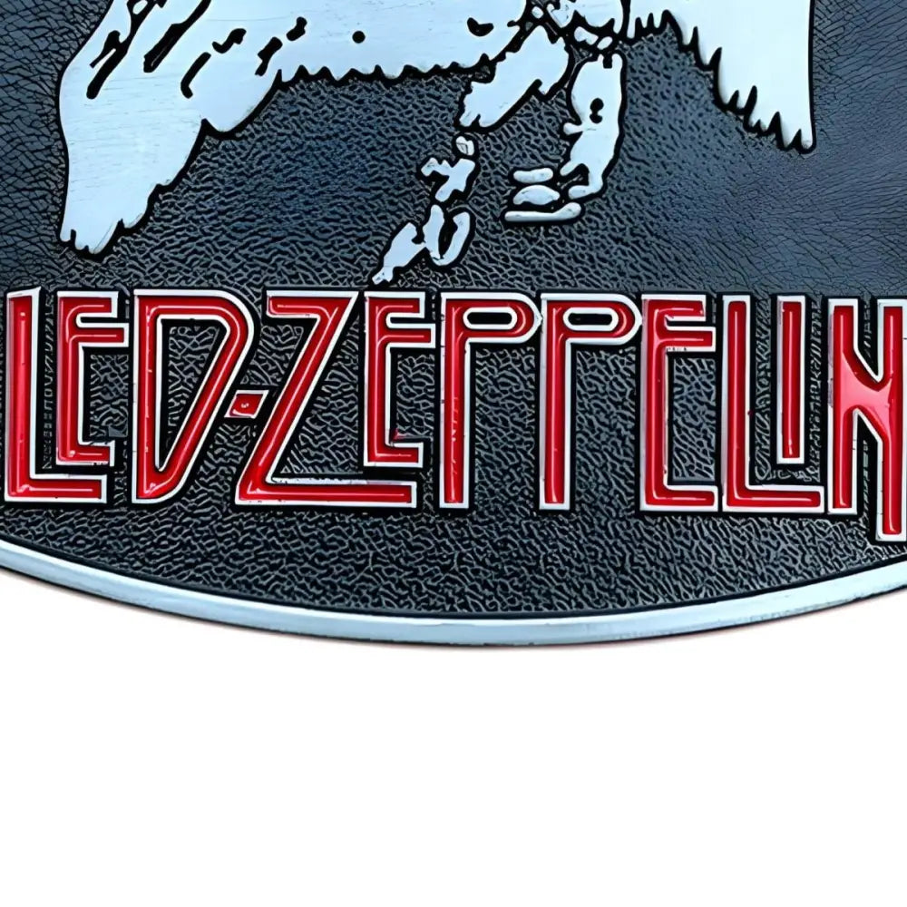 Led Zeppelin emblem belt buckle for Led Zeppelin and Hunter Music fans