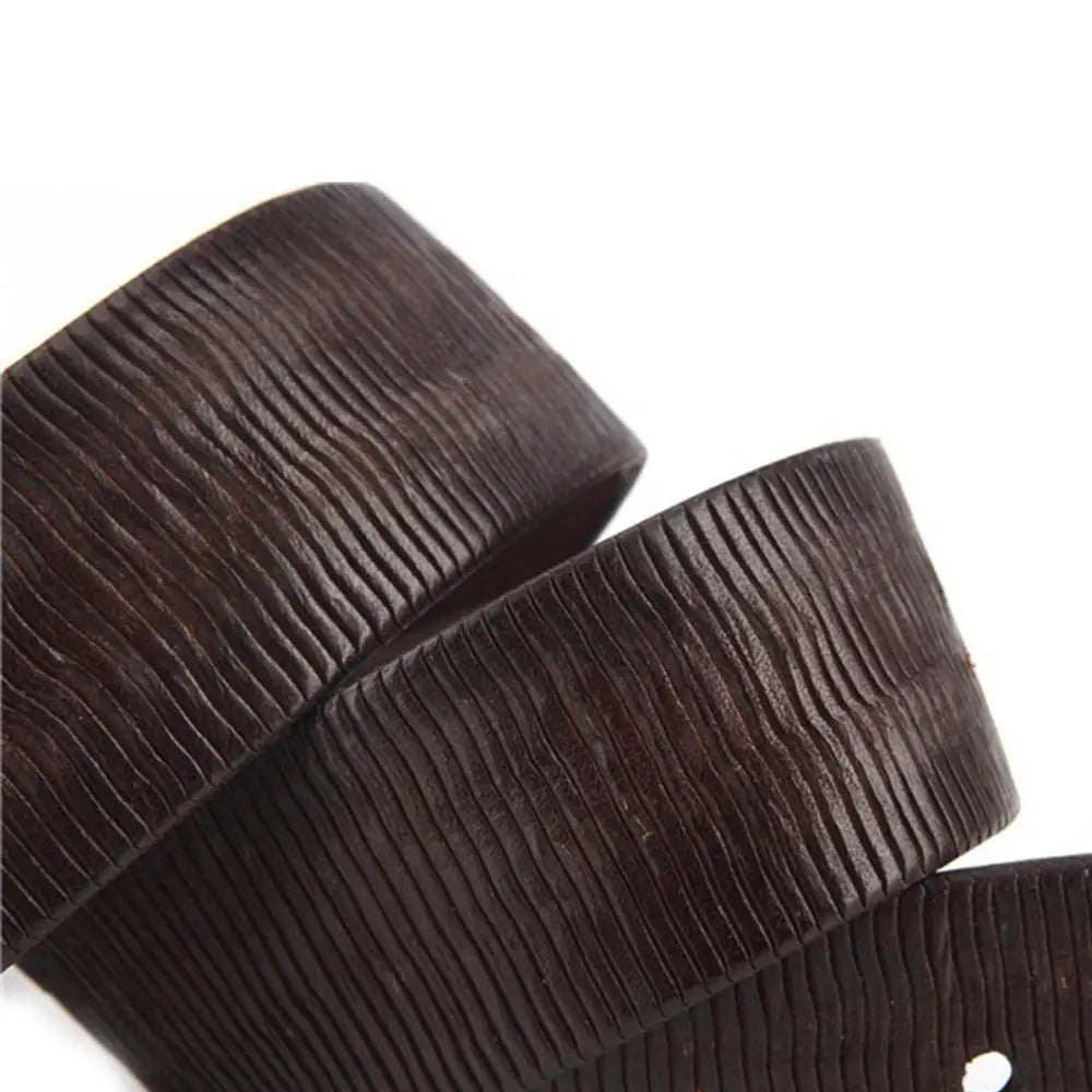 Textured brown leather belt with silver buckle, stylish men’s leather belt accessory