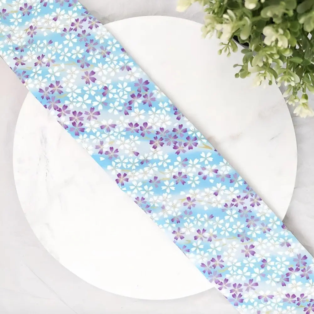 Floral patterned fabric strip from Floral Patterned Fabric Accessories Set
