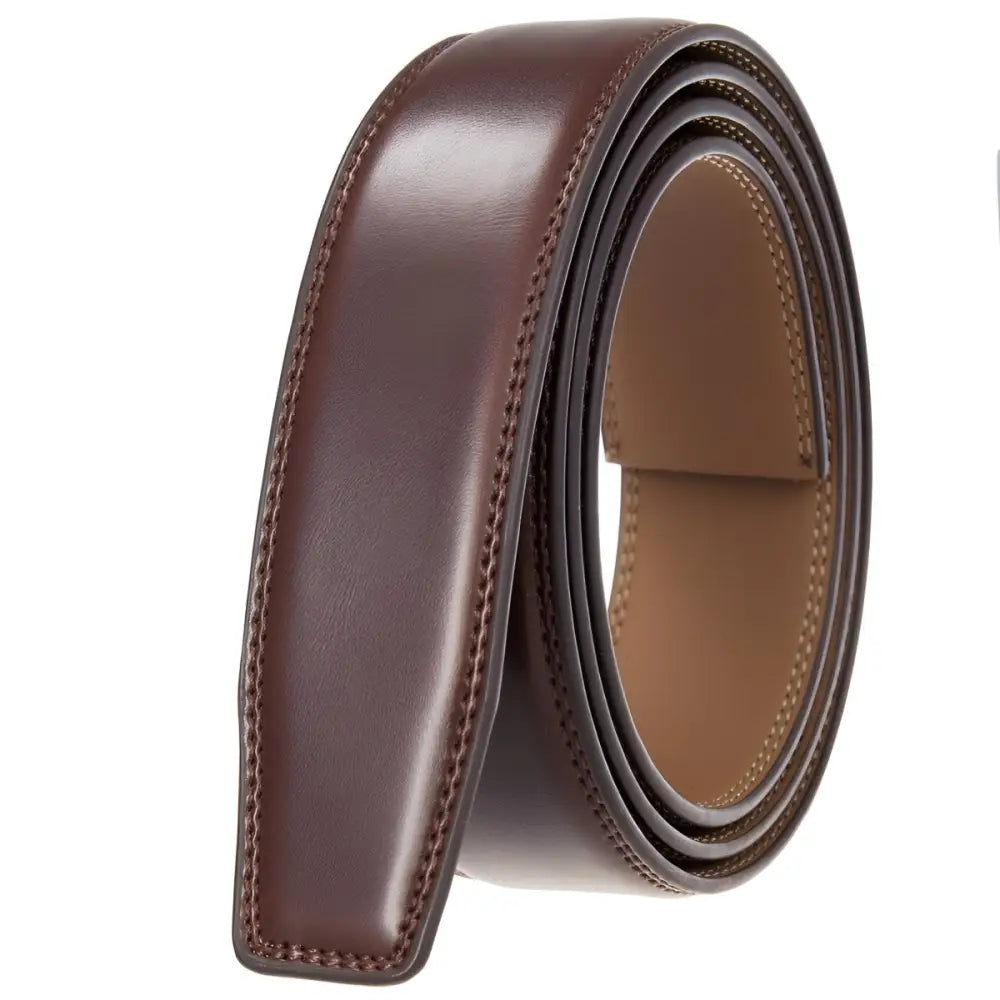 Alban Leather Belt featuring a durable leather belt strap in multiple colors