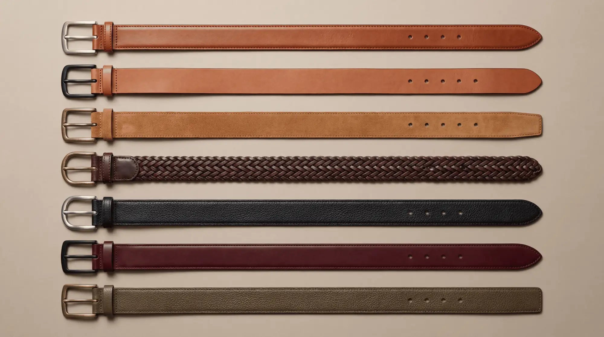 good quality mens leather belts