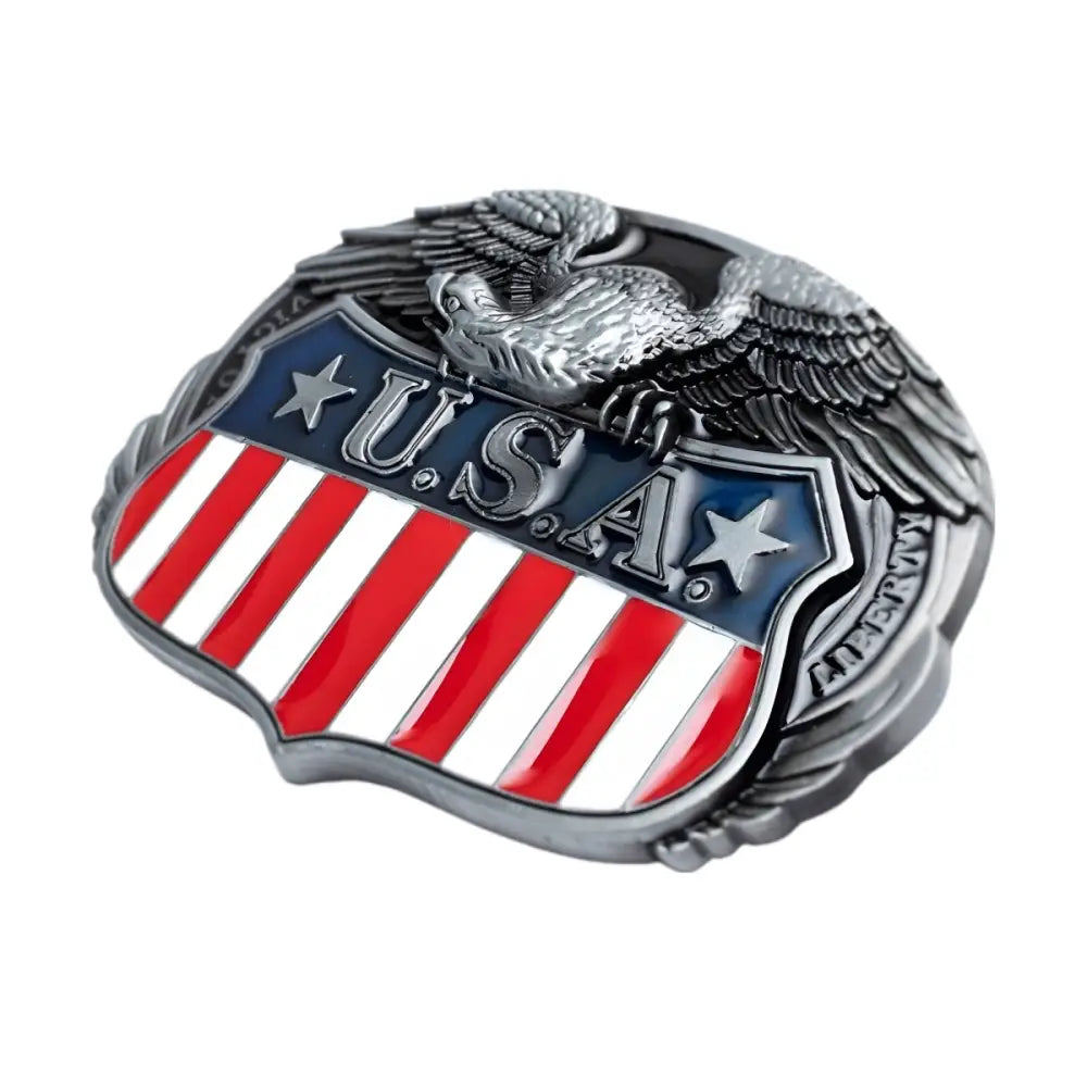 American flag eagle belt buckle for patriotic style showcasing national pride and craftsmanship