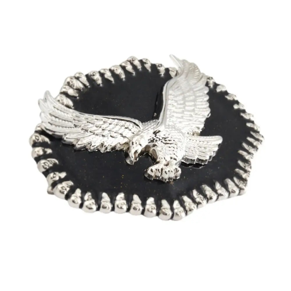 Silver eagle belt buckle from Stephen Model Premium Accessory collection