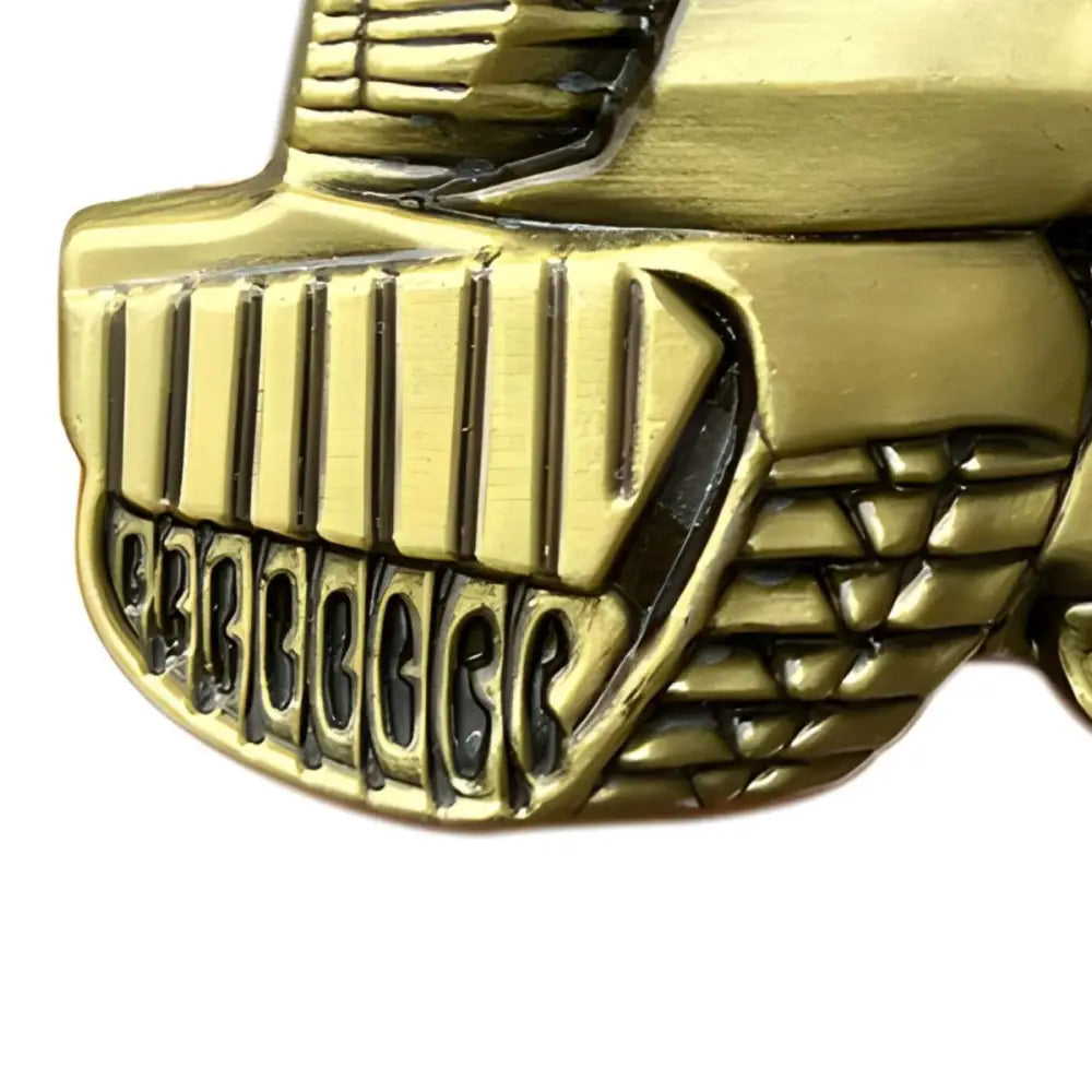Bronze Metal Tank Pin with Metallic Tank Tread for Belt Buckle Decoration