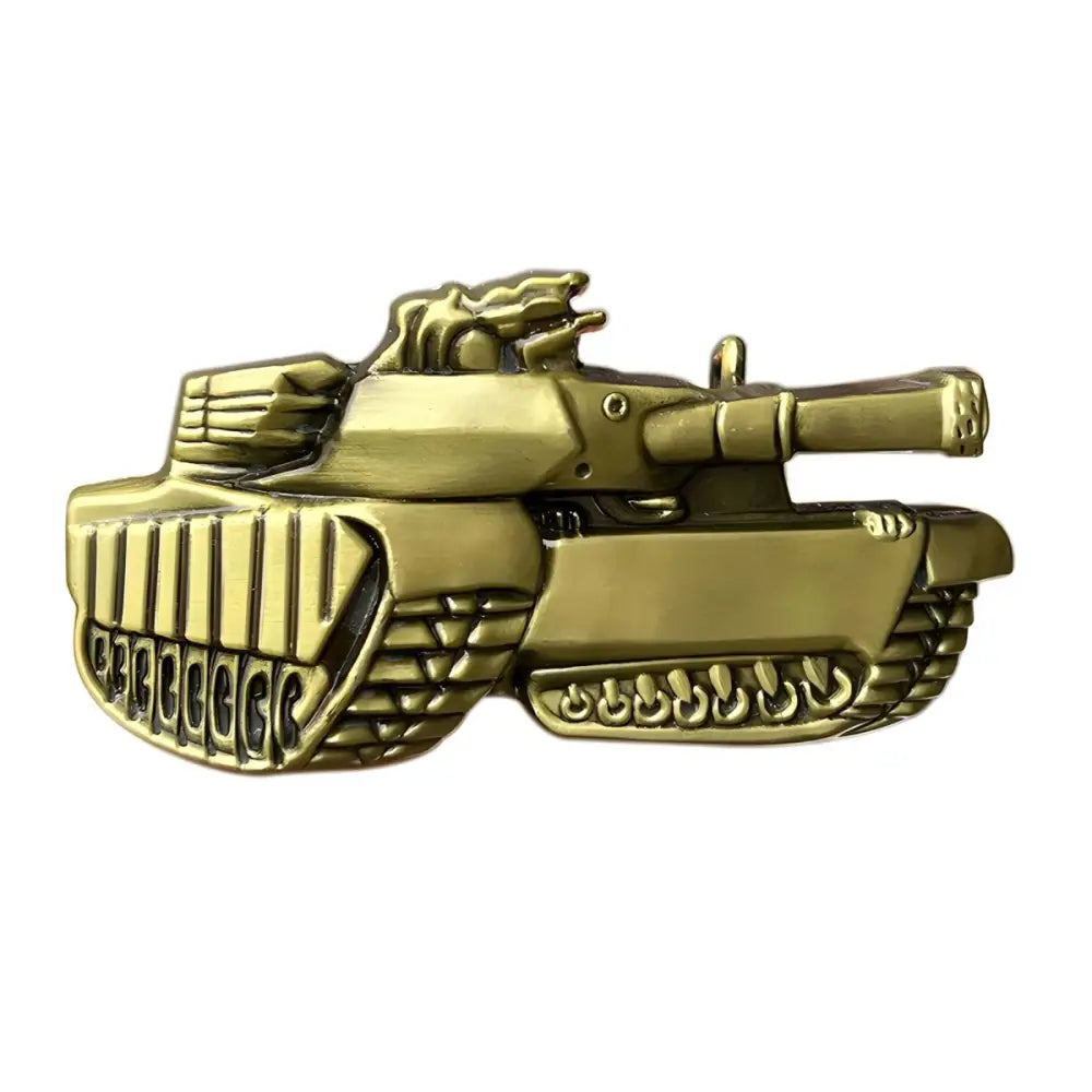 Metallic tank pin for belt buckle decoration on Bronze Metal Tank Pin product