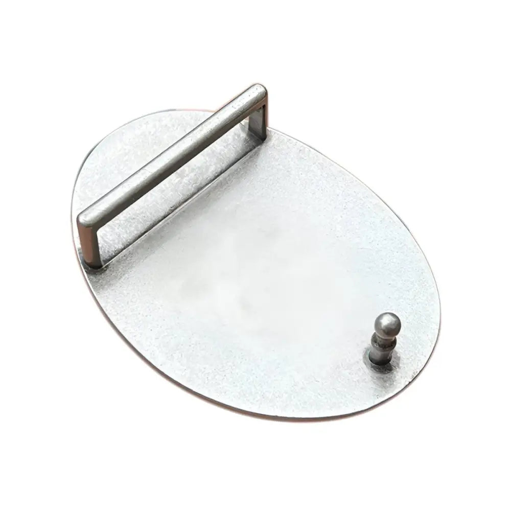 Elegant Metal Belt Buckle featuring Panda Relief Design for Stylish Belt Accessory