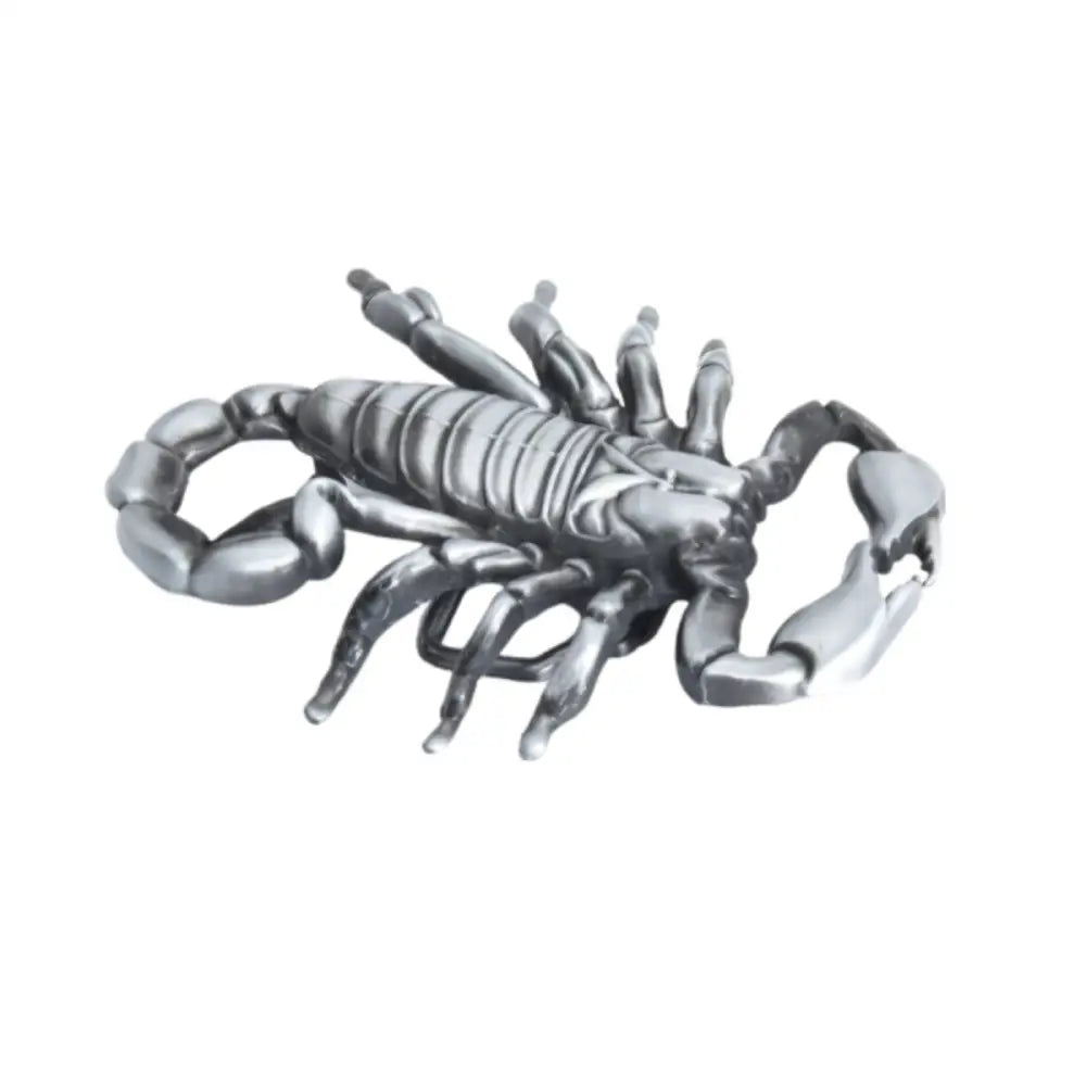 Metallic Scorpion Figurine displayed in the Metallic Scorpion Figurines and Belt Buckle Set