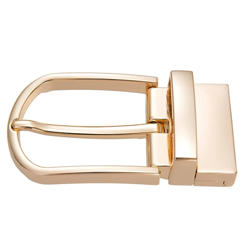 Gold-toned Abia Belt Buckle from the Polished Metal Abia Belt Buckle Set