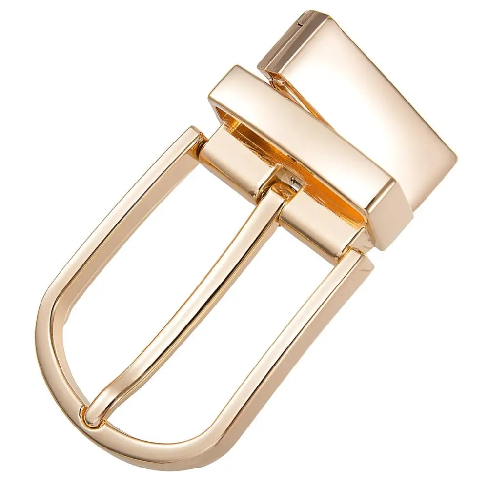 Gold-toned Abia Belt Buckle for Stylish Accessories in Polished Metal Abia Belt Buckle Set