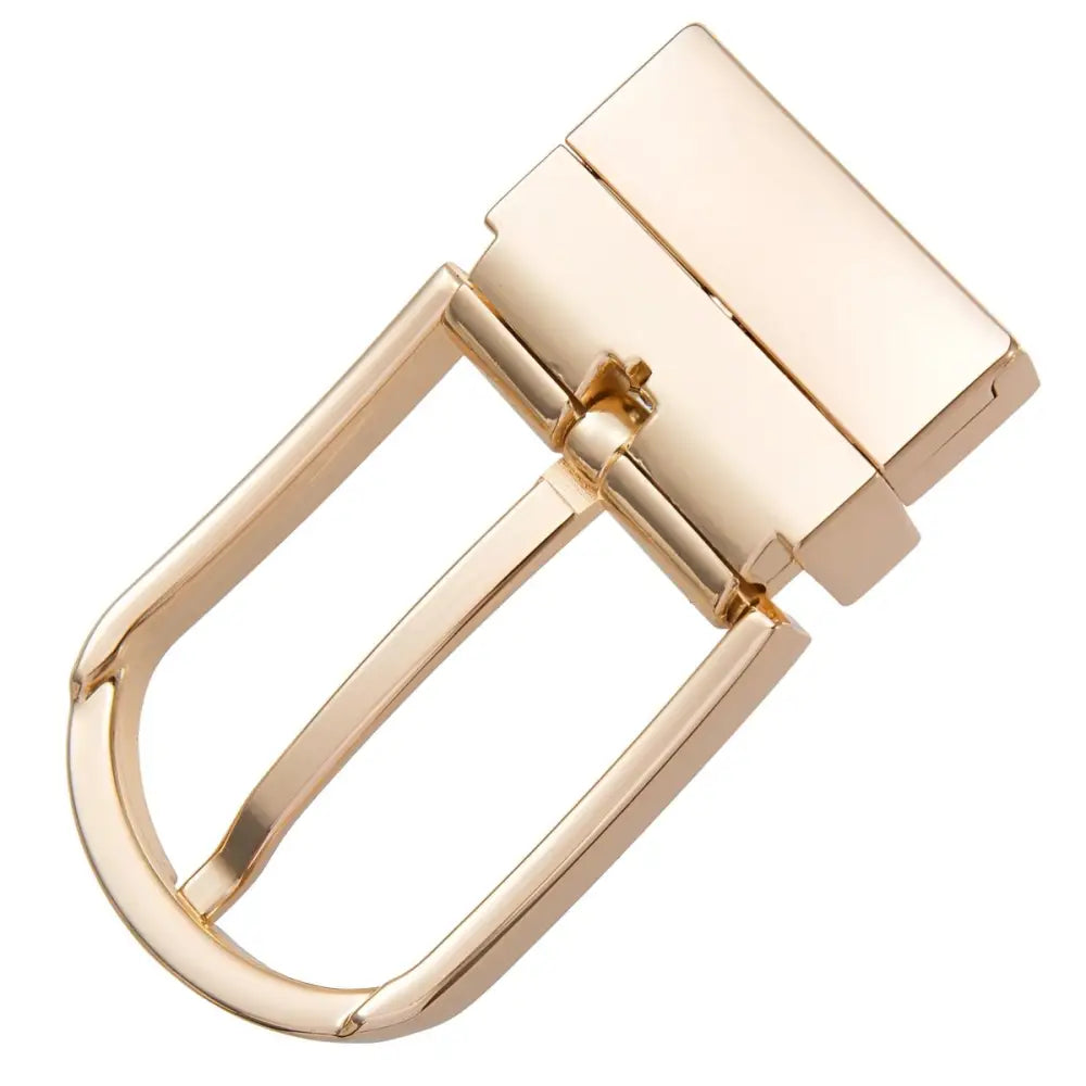 Gold-toned metal Abia belt buckle from the Polished Metal Abia Belt Buckle Set