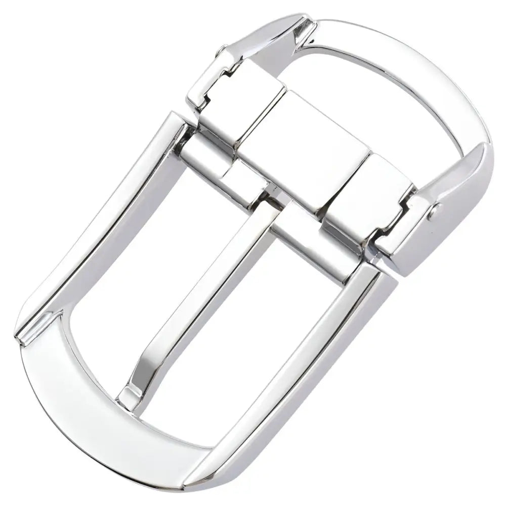 Shiny silver Artie Ardillon Belt Buckle showcasing stylish belt buckle accessories