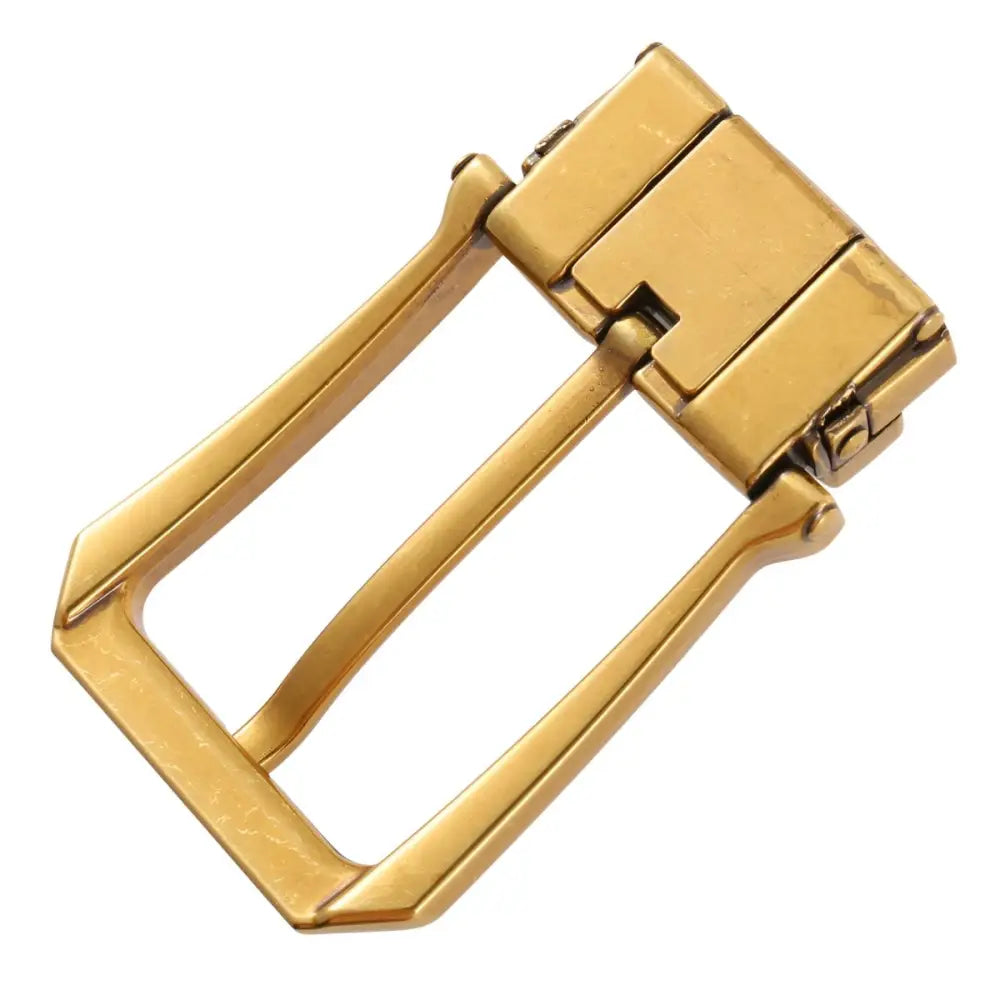 Gold-colored metal Maxie Belt Buckle from the Maxie Belt collection