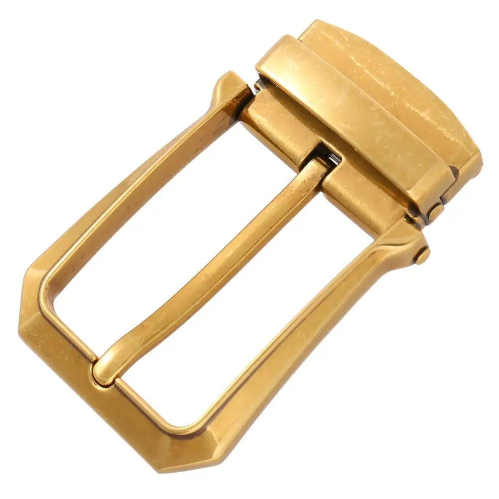 Gold-toned Maxie Belt Buckle displayed on the Maxie Belt for a stylish accessory