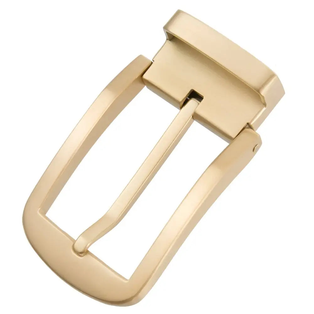 Gold-colored metal pin buckle for buckle belt high-quality accessory