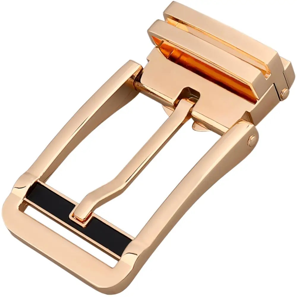 Gold-toned metal buckle from Murry Pin Buckle in Silver and Gold Tones fastening solution