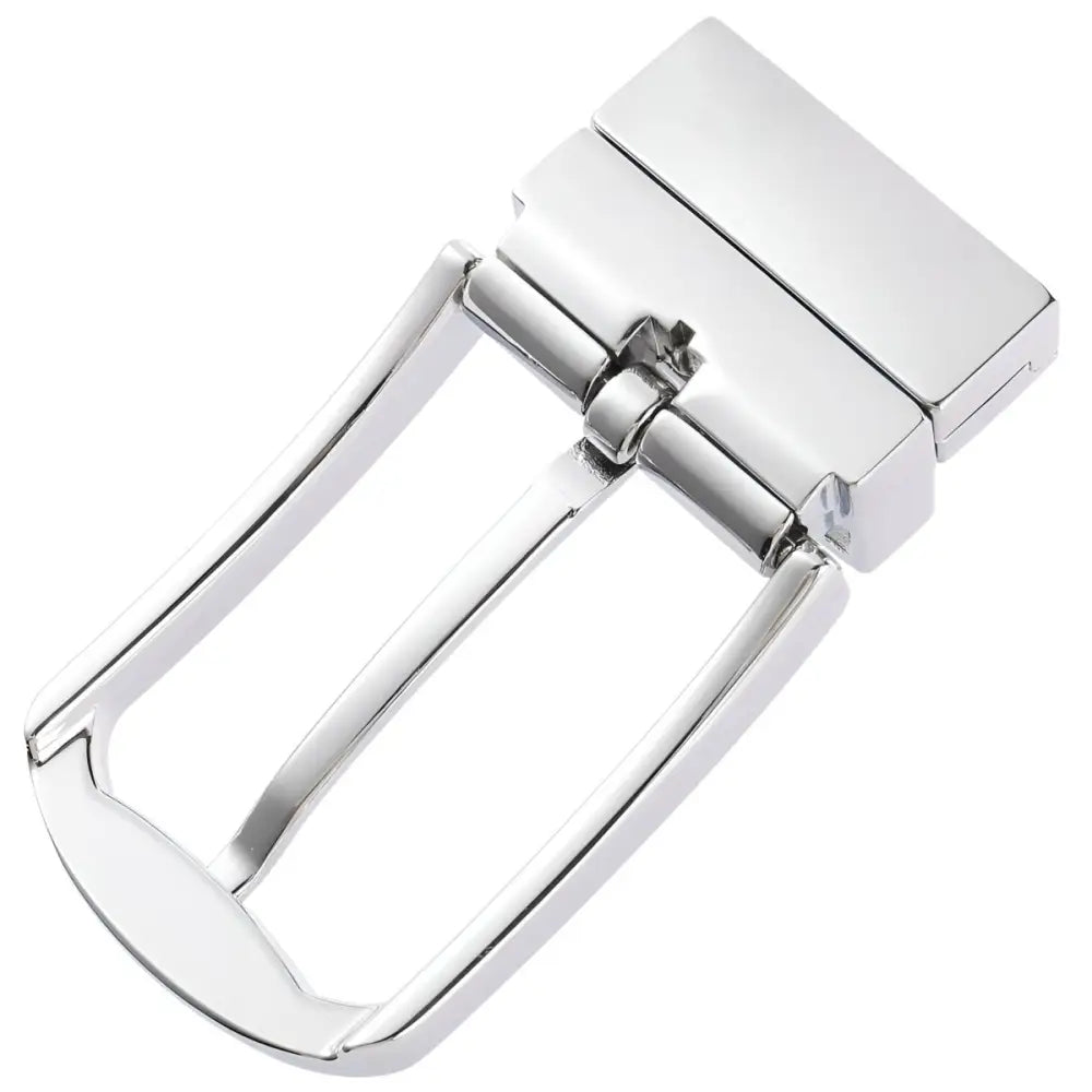 Shiny polished silver Rolla Belt Buckle ideal for stylish wear and belt accessories