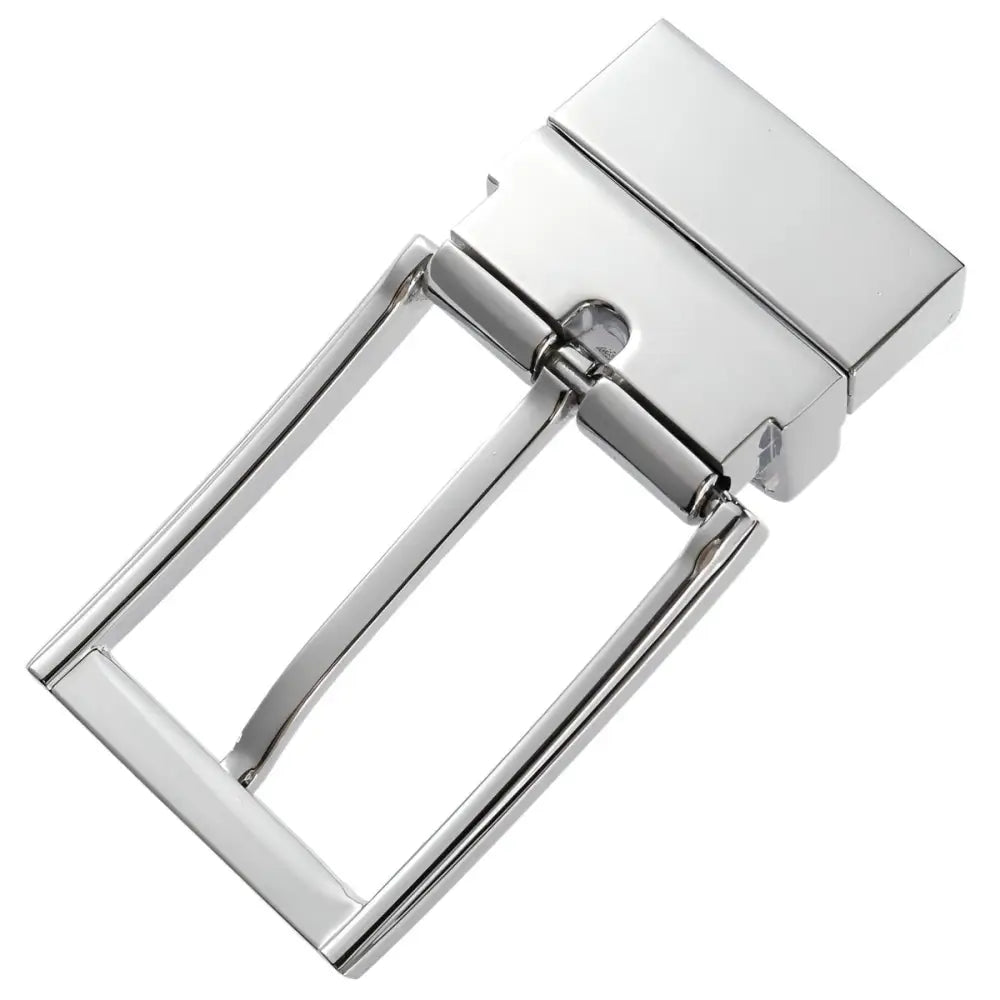 Shiny metal belt loop buckle for stylish waist accessories and fashion essentials