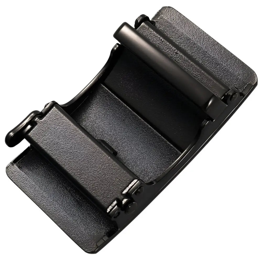 Black metal belt buckle from Black Crocodile Patterned Belt Buckle for Elegant Accessories