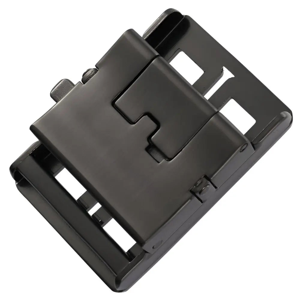 Black metal buckle for Gold Tone Geometric Belt Buckle Clasp for Watches and Belts