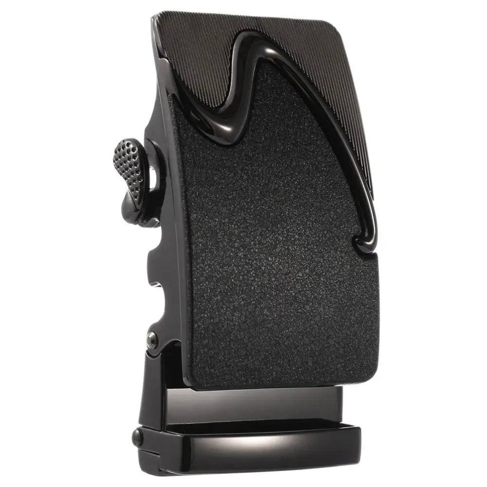 Black Nico Automatic Belt Buckle showcasing sleek and durable belt buckle design