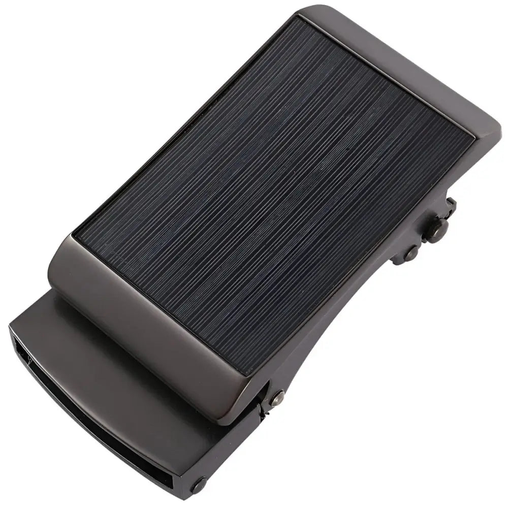 Black metal belt buckle from Silver and Blue Cooper Model Automatic Belt Buckle collection
