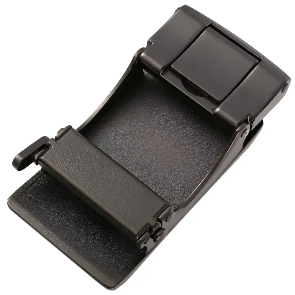 Black metal belt buckle from the Silver and Blue Cooper Model Automatic collection