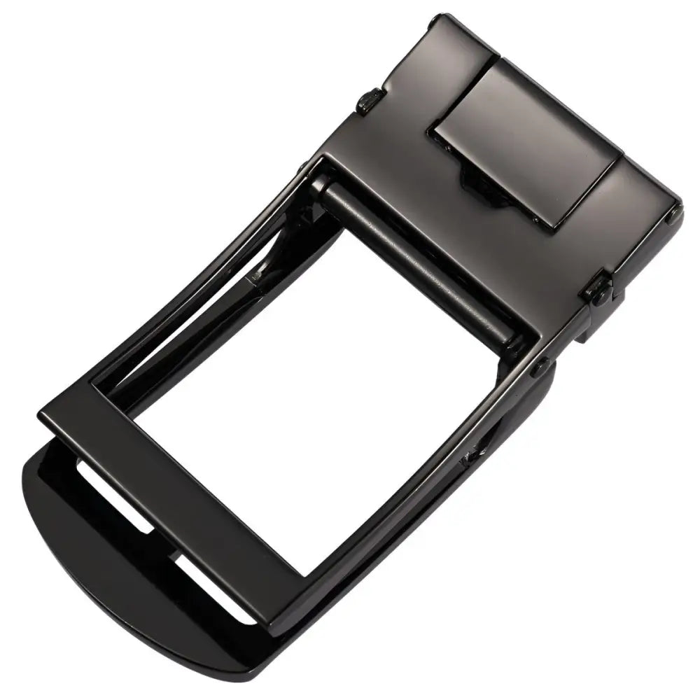 Black metal belt buckle for Cyril Automatic Belt Systems, high-quality automatic belt buckle