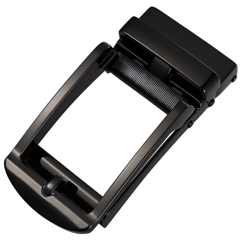 Black metal belt buckle for Cyril Automatic Belt Systems, high-quality automatic belt buckle