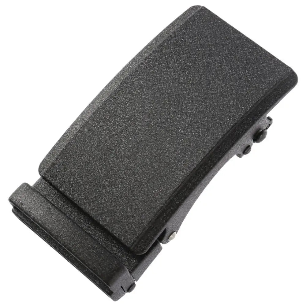 Black metal belt buckle for Brown Nixon Automatic Belt with textured finish