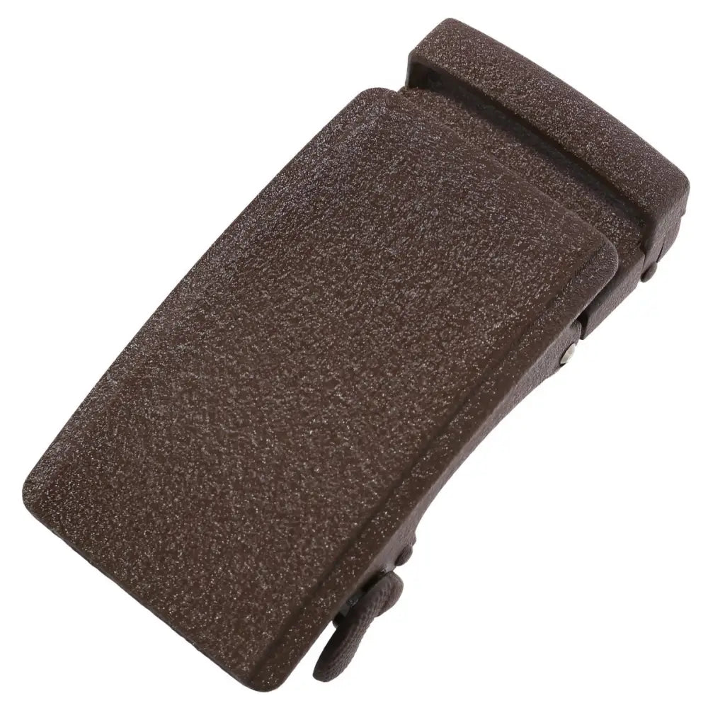 Brown Nixon Automatic Belt Buckle with Textured Finish showcasing a durable belt buckle