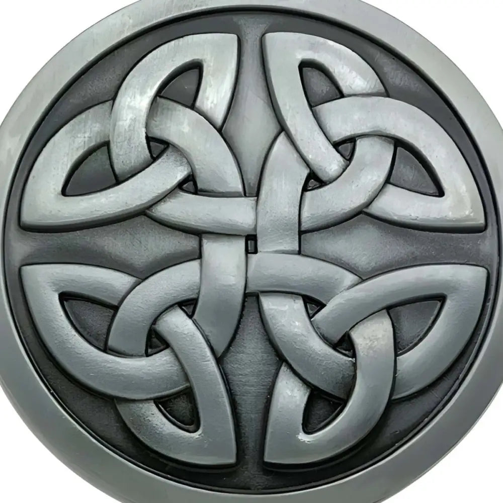 Circular Celtic knot design belt buckle Cadou Model in Bronze or Metal