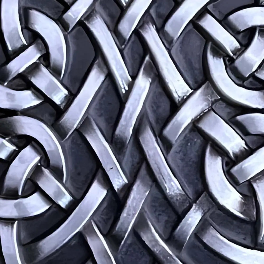 Silver Celtic Knot Pendant featuring intricate Celtic knotwork design