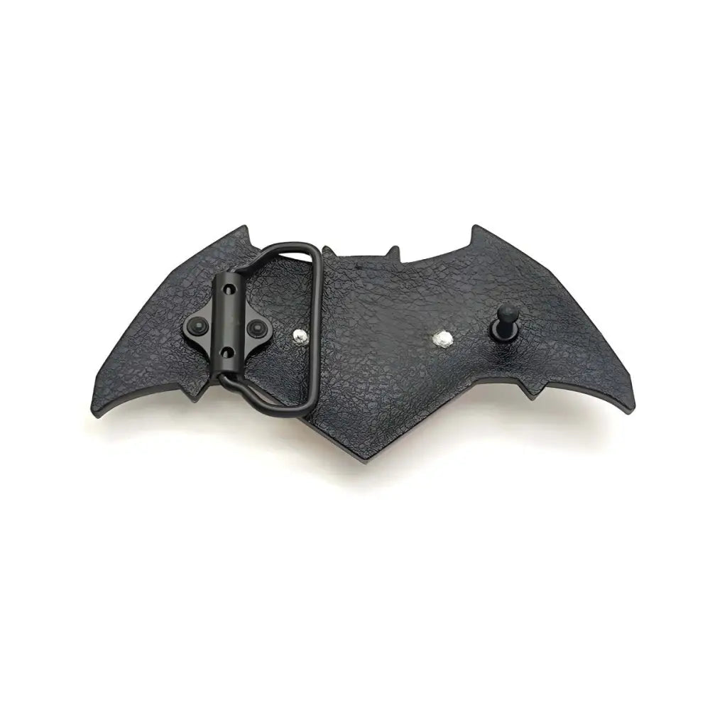 Black Batman belt buckle with emblem design from Superman and Batman Belt Buckle collection