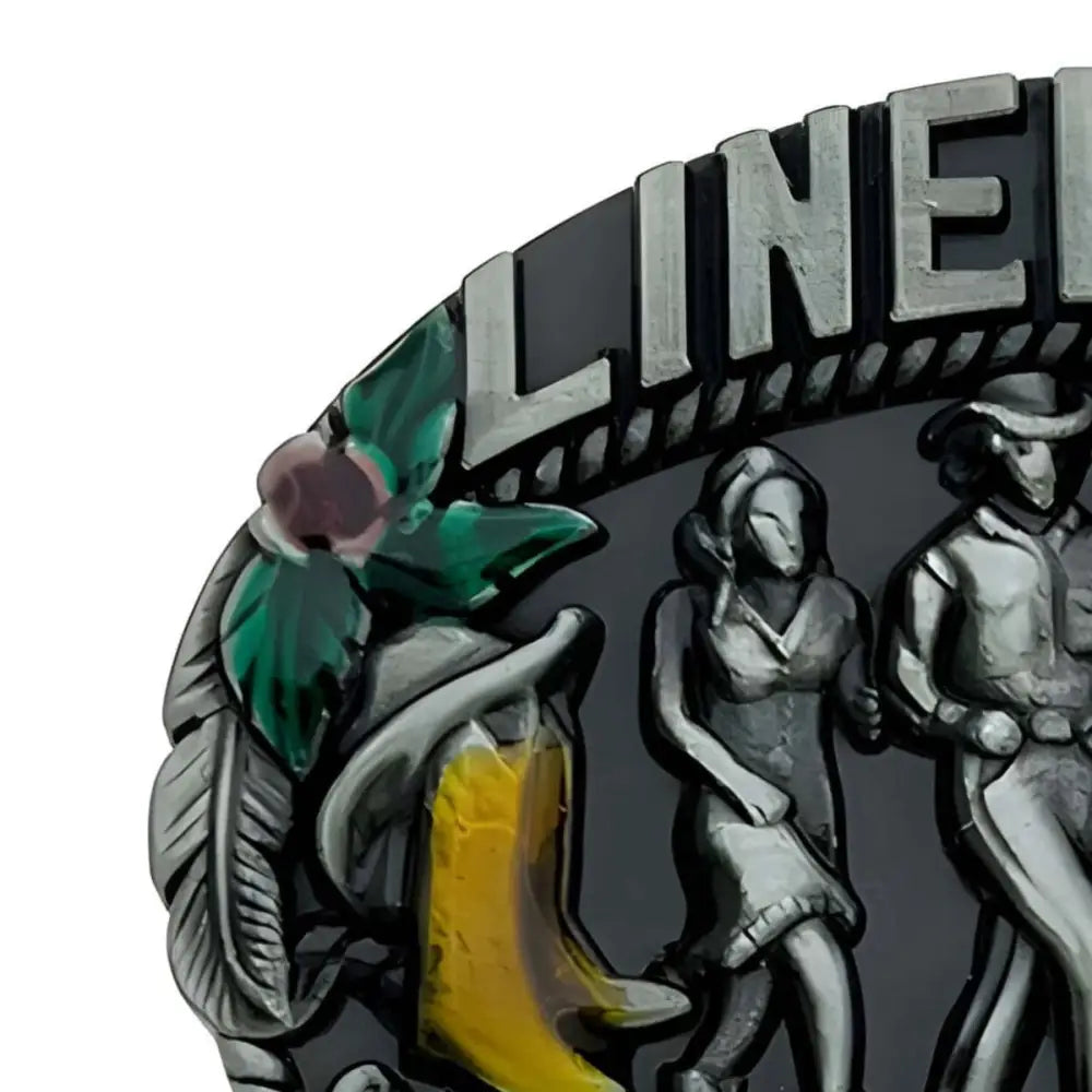 Western line dance belt buckle for elegant ceinture western line dance style