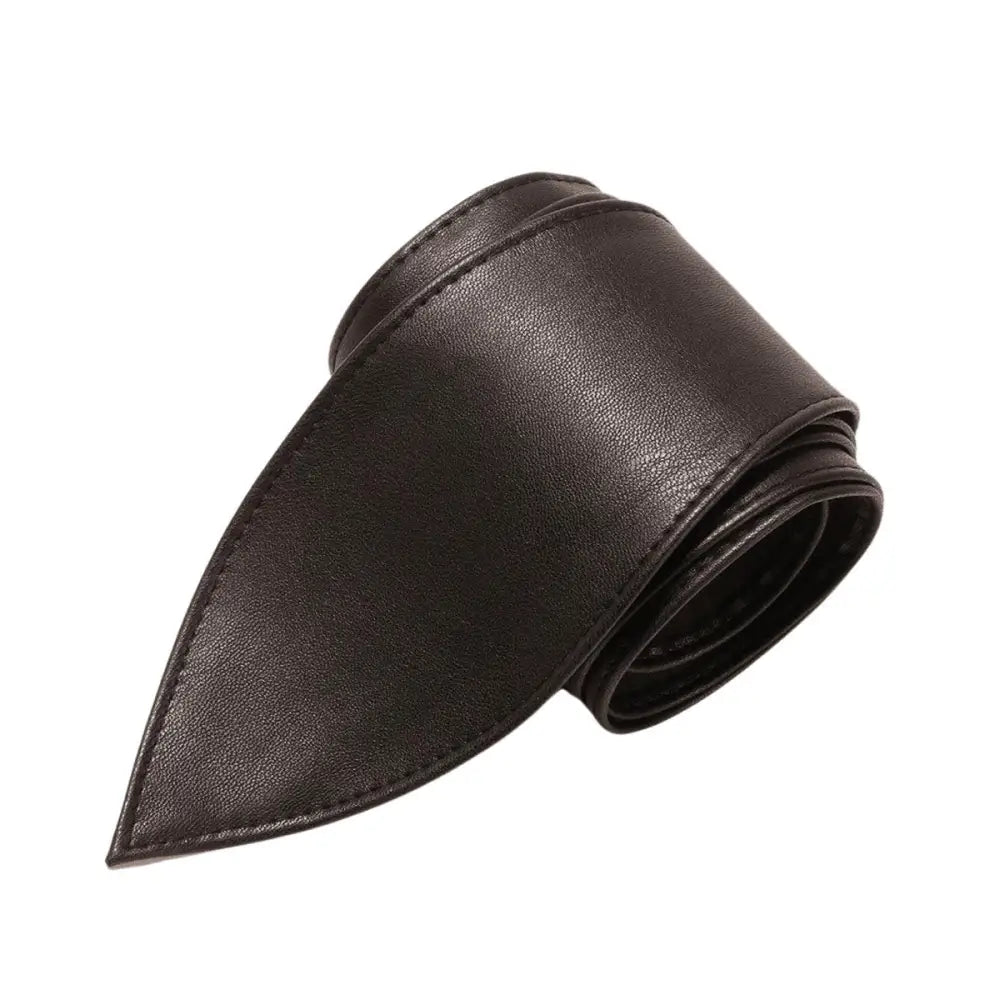 Dark brown leather Elly Belt for elegant style and versatile accessorizing