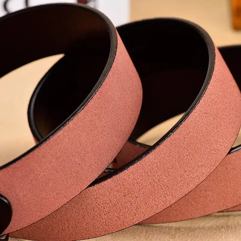 Textured pink and black leather belt from Endzela Women’s Belt Collection with gold buckle designed with high-quality leather