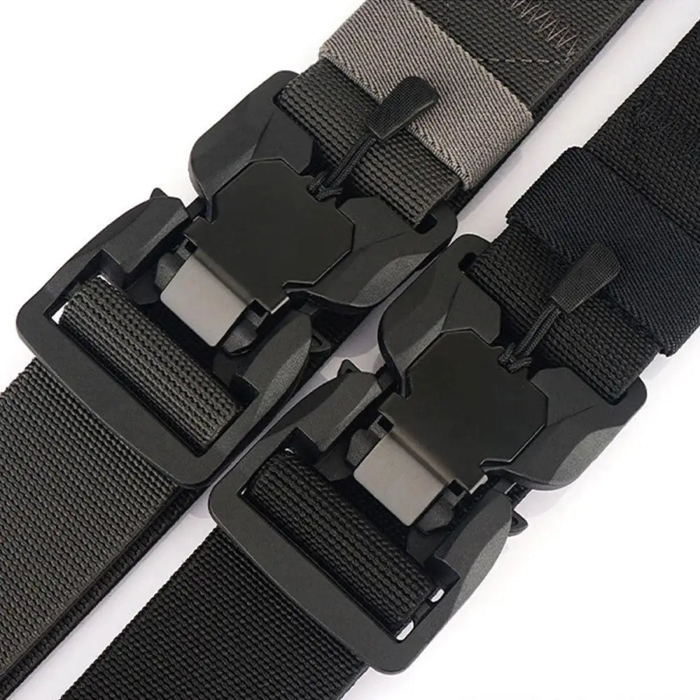 Elastic tactical military belts with magnetic buckles featuring Ketill Model Elastic