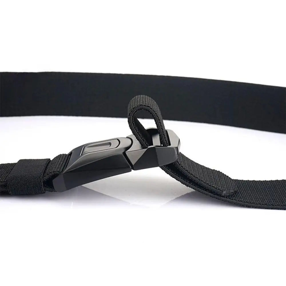 Helge Tactical Military Belt with Black Nylon and Buckle for tactical military use