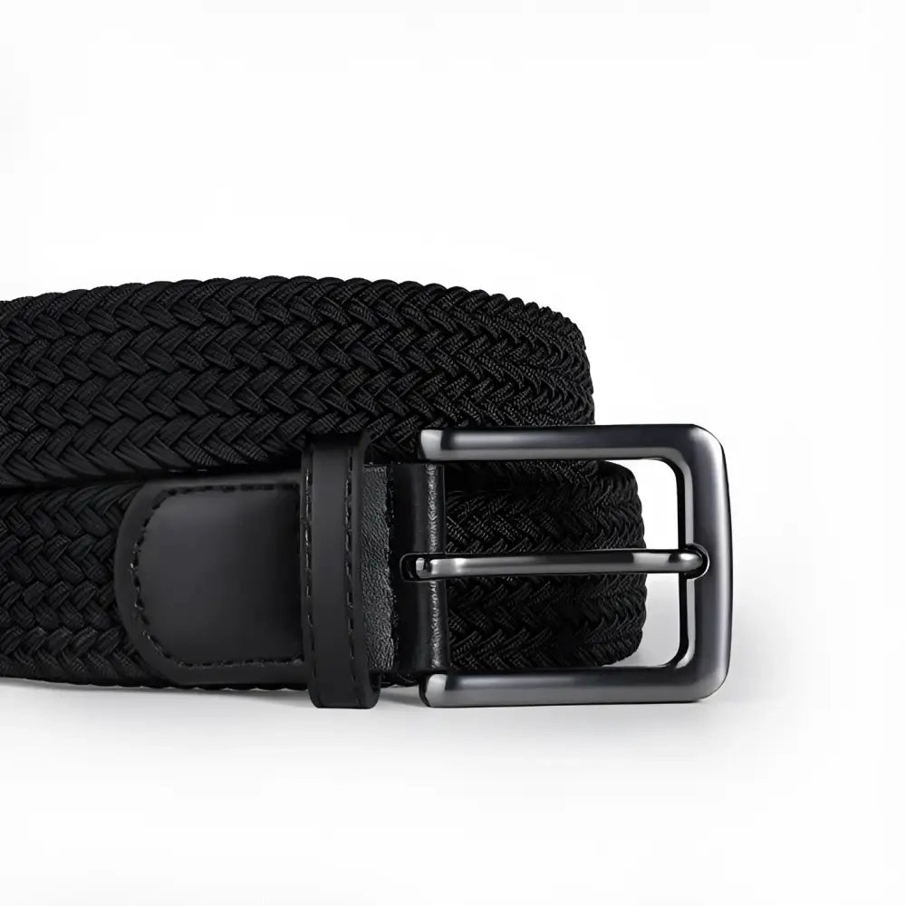 Kameron Elastic Braided Belt for Men and Women with metal buckle and comfortable fit