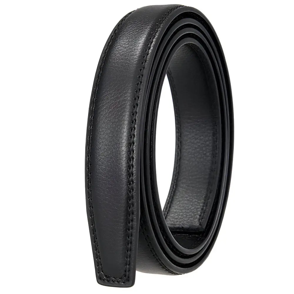 Hermine Leather Belt in Black Leather showcasing a classic accessory for stylish outfits