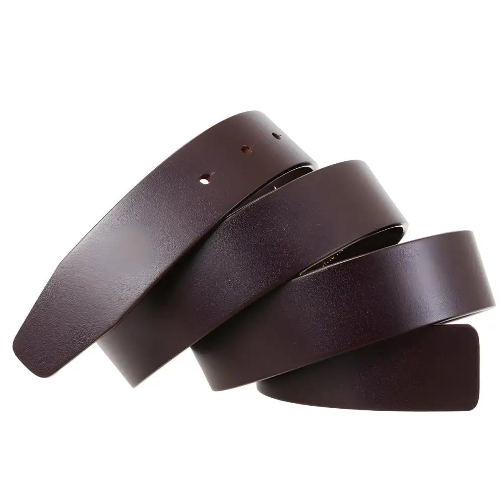Brown leather belt strap for a stylish and versatile accessory in men’s fashion