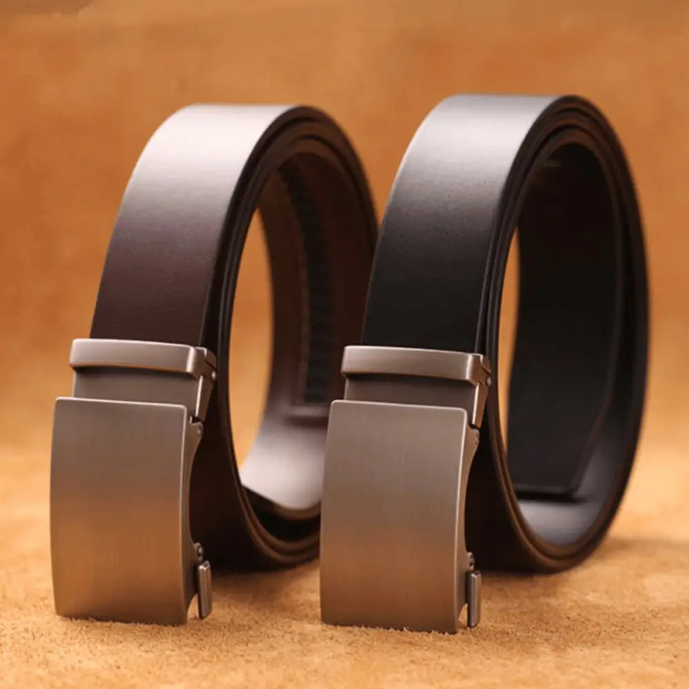 Zendek leather belt with metal buckle for men showcasing premium leather belt craftsmanship